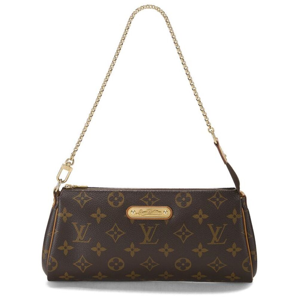 Louis Vuitton Brown Monogram Coated Canvas Eva (Authentic Pre-Loved)
